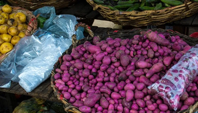 Subieron los precios mayoristas de frutas y tubérculos.