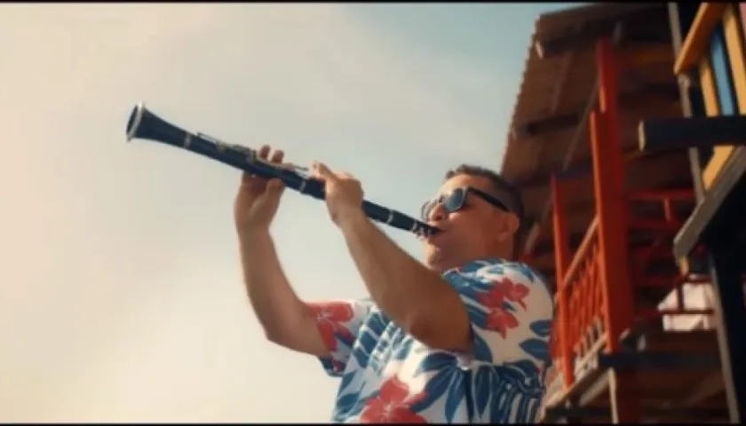 El músico Juventino Ojito.