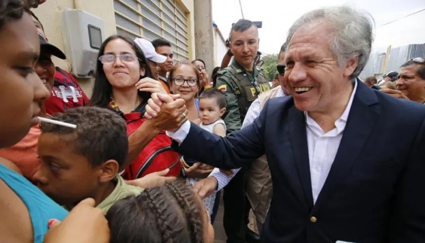 El secretario general de la Organización de Estados Americanos (OEA), Luis Almagro. 