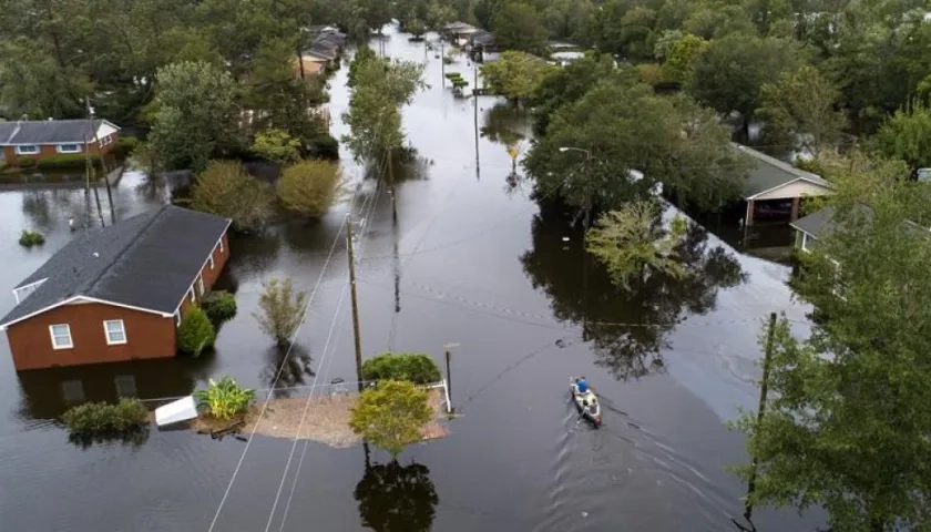 Sigue amenazando con inundaciones "catastróficas". 