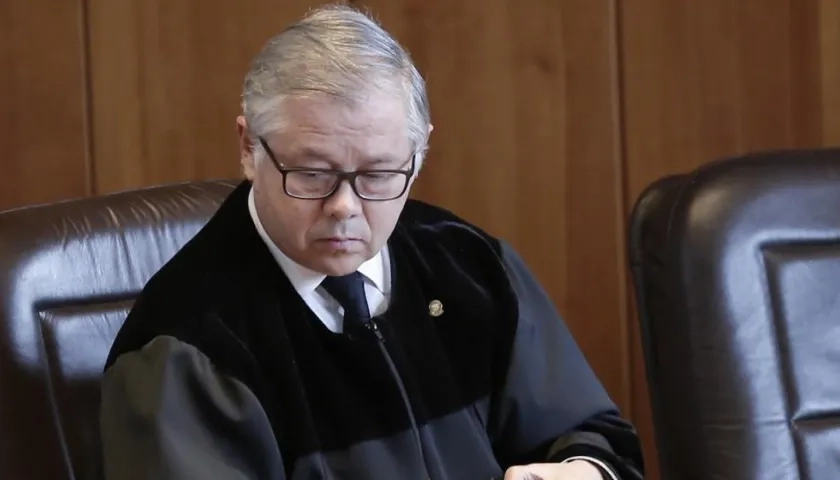 El presidente de la Corte Suprema de Justicia (CSJ) de Colombia, José Luis Barceló,