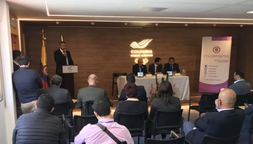 John Mario Tejada, comisionado de la Liga de Baloncesto Profesional. 