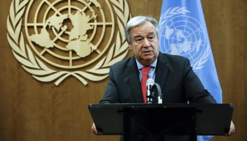 Secretario general de la ONU, Antonio Guterres