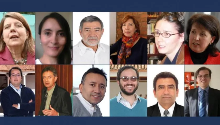 Ellos son 12 de los expertos en temas de Investigación Urbana y Regional que estarán en Barranquilla.