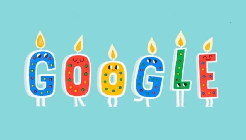 Google cumple sus primeros 20 años.