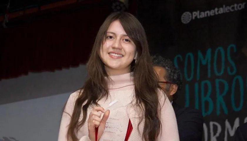 La escritora colombiana Tania Valentina Villamizar. 