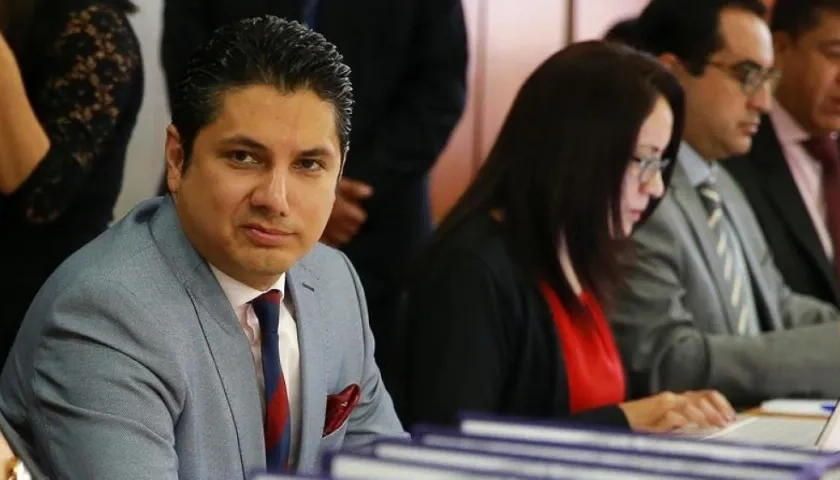 Fernando Balda, exlegislador ecuatoriano. 