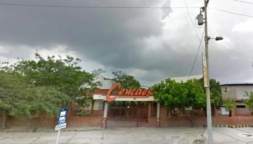 Colegio Cencaes, ubicado en el barrio Los Loteros de Soledad.