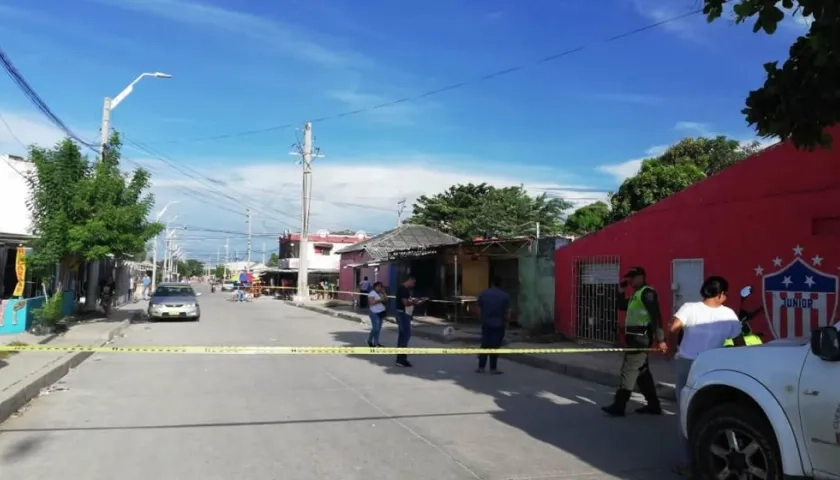 Lugar de los hechos. 