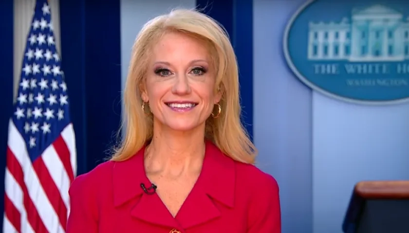 Kellyanne Conway, asesora del presidente de Estados Unidos.