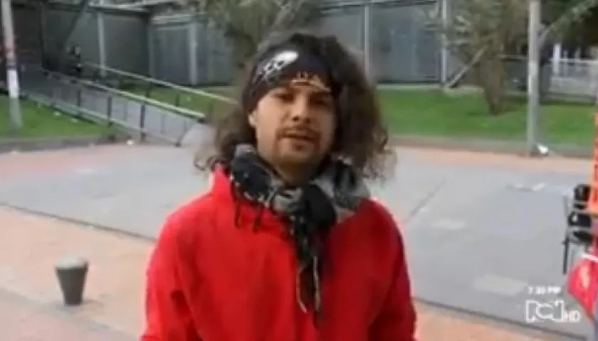 El cantante Andrés Novoa.