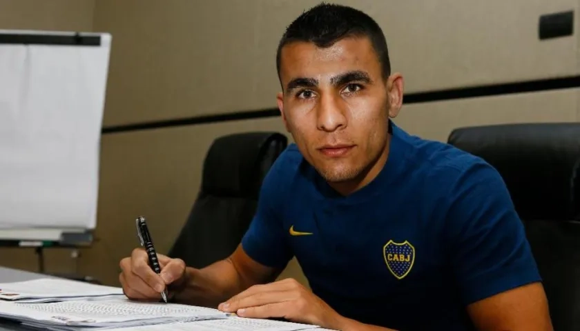 El defensa paraguayo Junior Alonso.