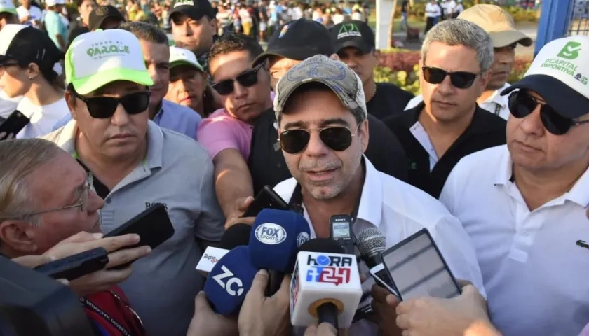 El Alcalde de Barranquilla Alejandro Char Chaljub