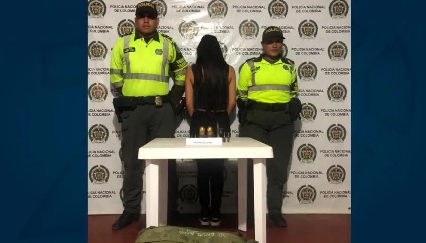 La mujer fue conducida a la URI de la Fiscalía.