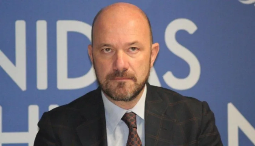 Alberto Brunori, Alto Comisionado de las Naciones Unidas para los Derechos Humanos.