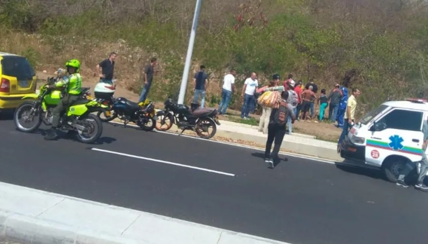 Lugar donde fue hallado el anciano.