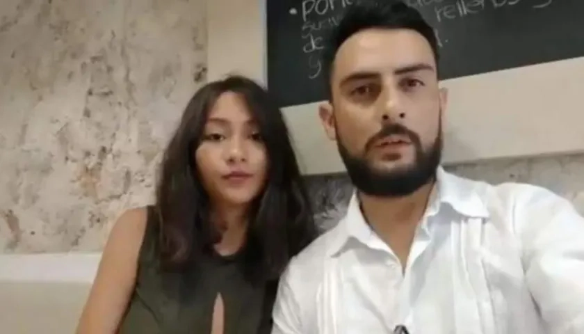 Marcela González y Gustavo Rugeles. 