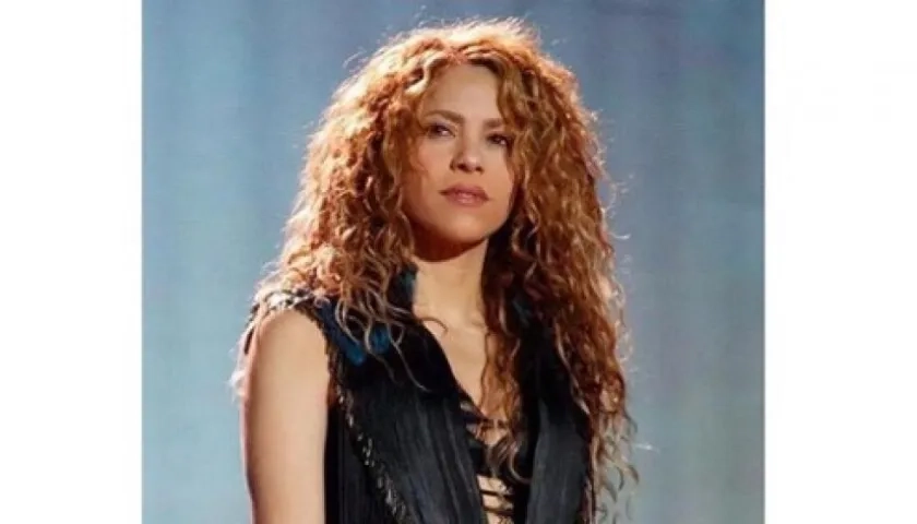 La cantante Shakira.