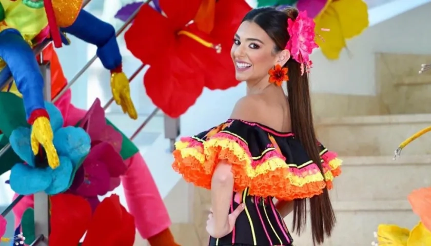 La Reina del Carnaval de Barranquilla, Carolina Segebre Abudinen.