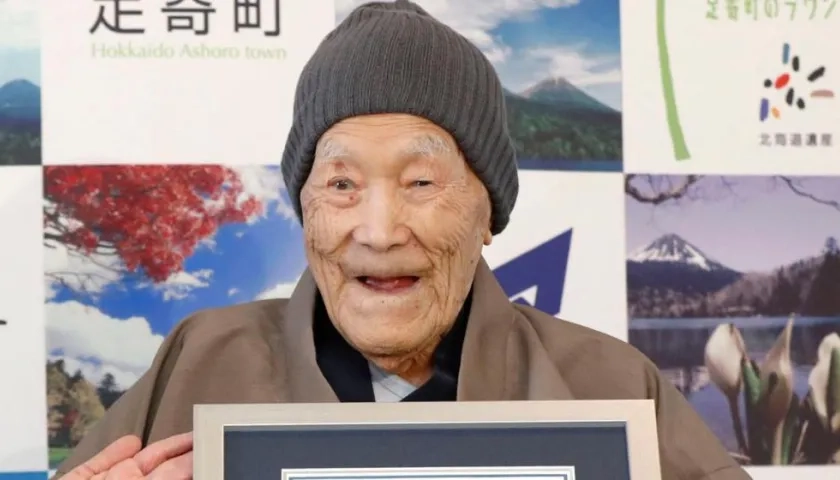 Masazo Nonaka murió a los 113 años.