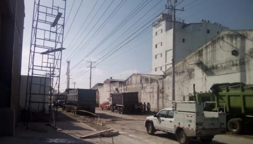 Lugar donde ocurrió el hecho.