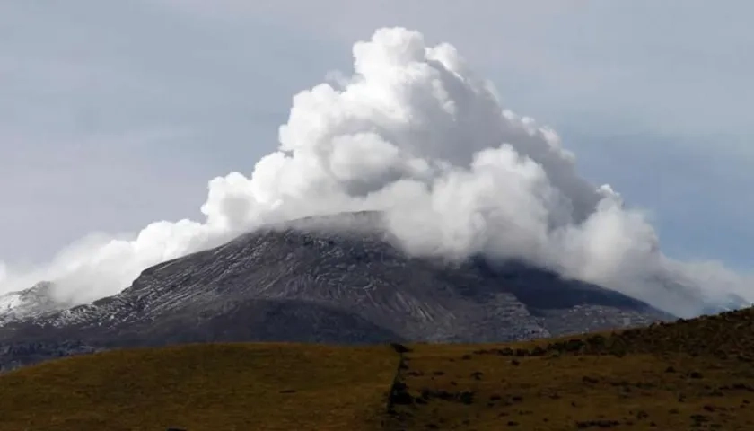 El volcán Nevado del Ruiz