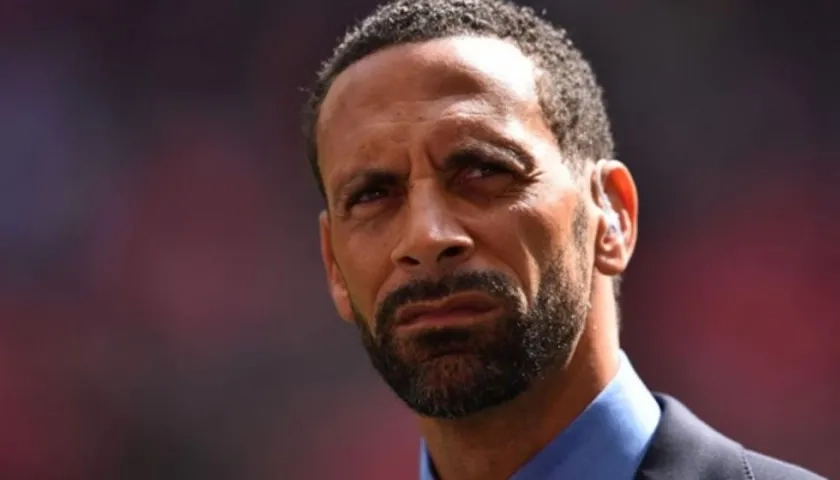 El exfutbolista Rio Ferdinand.