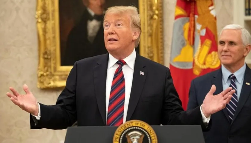 El presidente estadounidense, Donald Trump.