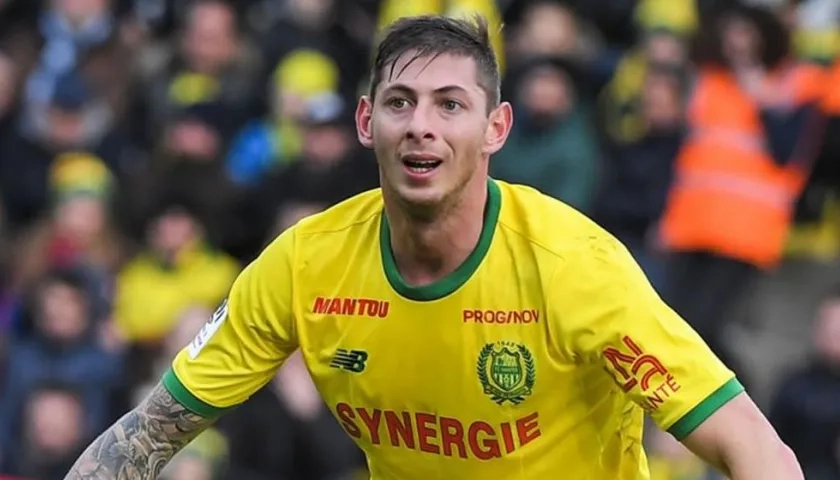 El futbolista Emiliano Sala