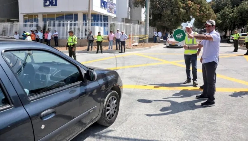 El Alcalde de Barranquilla, Alejandro Char.