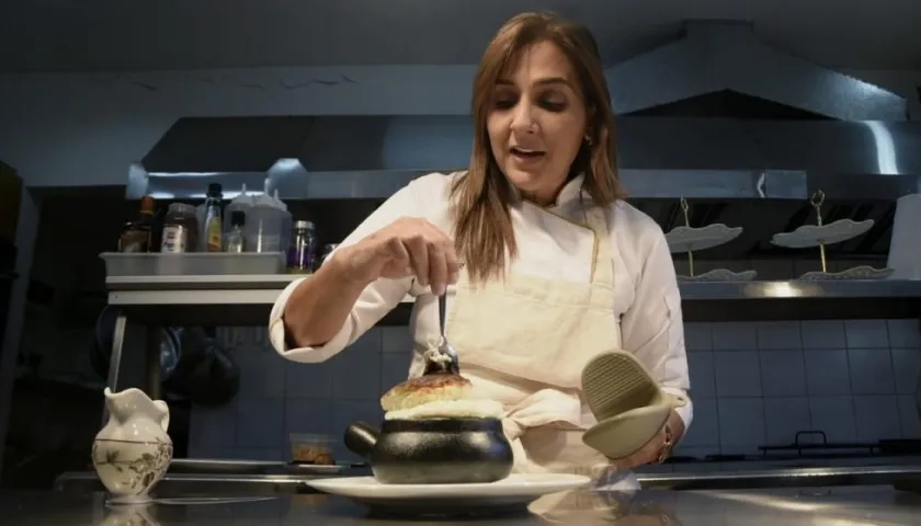 La chef Karen Tovar de Puerto de Palos.