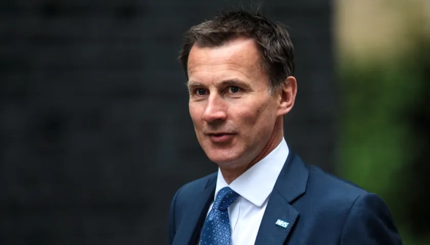 Jeremy Hunt, ministro británico de Asuntos Exteriores.