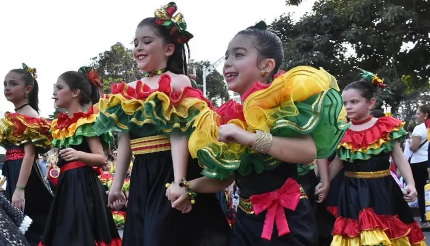 Los niños disfrutaron del desfile de principio a fin.