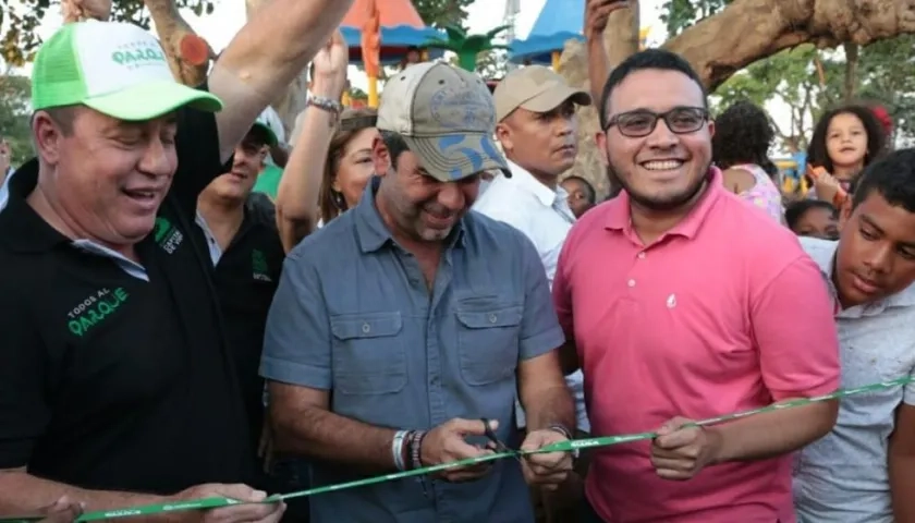 El Alcalde de Barranquilla, Alejandro Char.