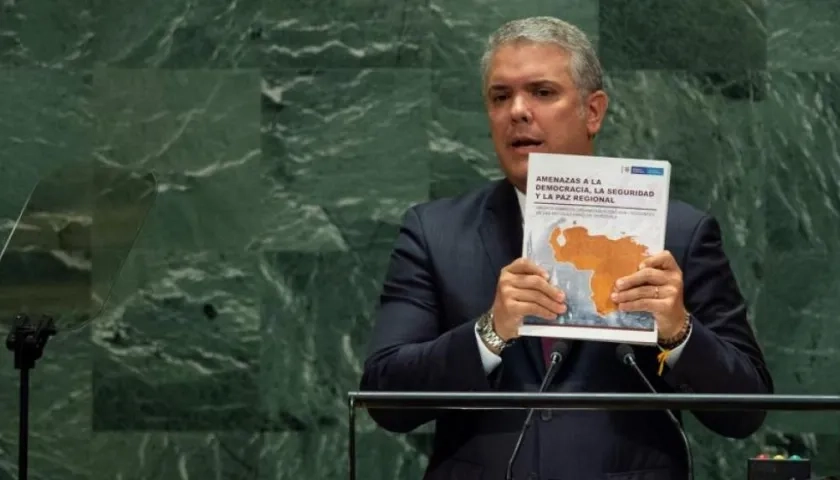 El Presidente de la República, Iván Duque.