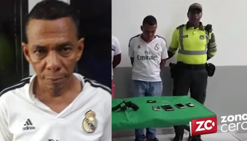 Juan Bautista Campo cuando fue capturado en octubre del 2018.