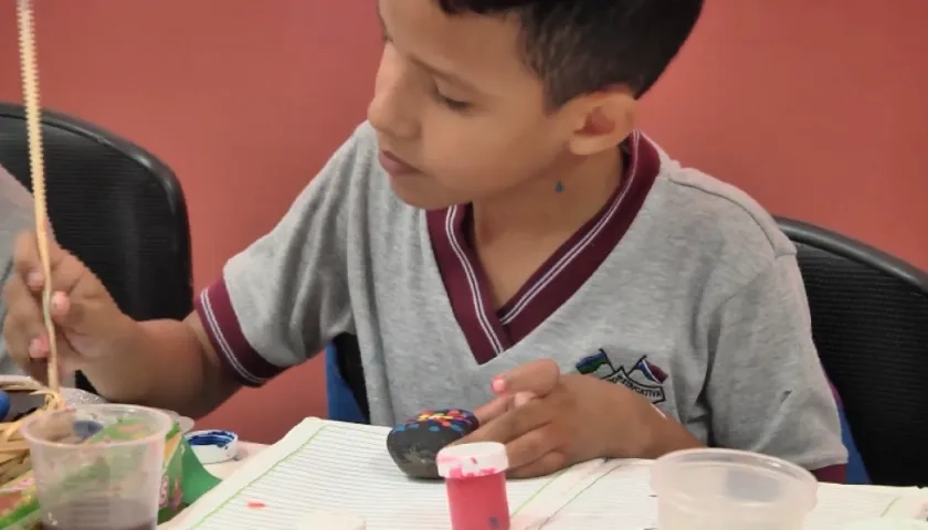 Estudiante de la Institución Educativa Noroccidental de Soledad.