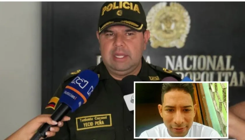 Teniente coronel Yecid Peña, comandante operativo de la Mebar.