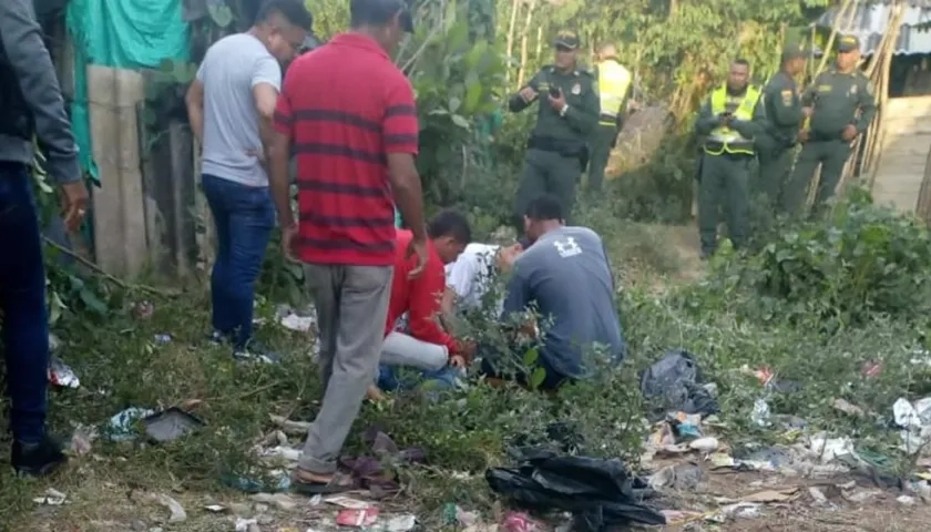 El joven falleció en el lugar de los hechos.