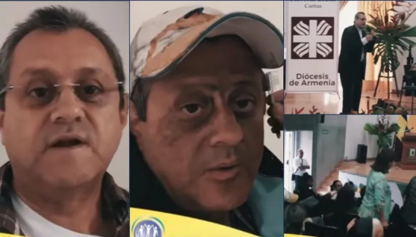 El obispo de Armenia, monseñor Carlos Arturo Quintero Gómez.