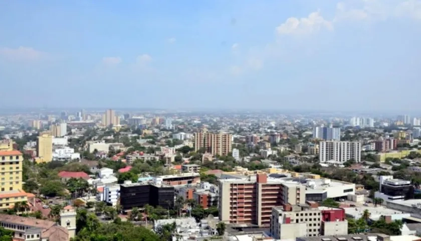Panorámica de Barranquilla.