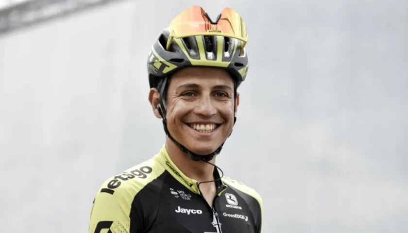 Esteban Chaves, ciclista colombiano. 