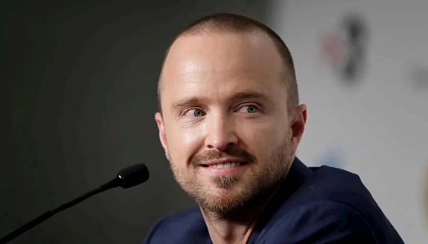 El actor estadounidense Aaron Paul.