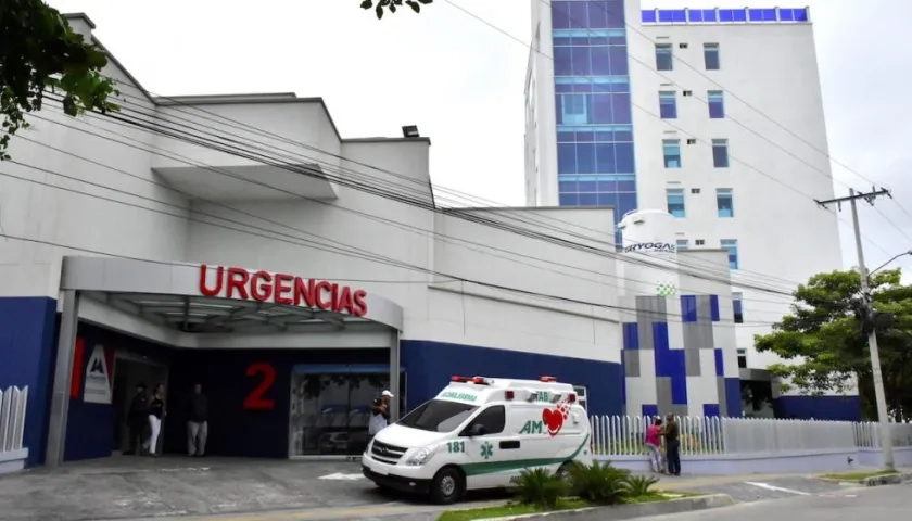 La mujer herida se encuentra en UCI de la Clínica La Misericordia Internacional.