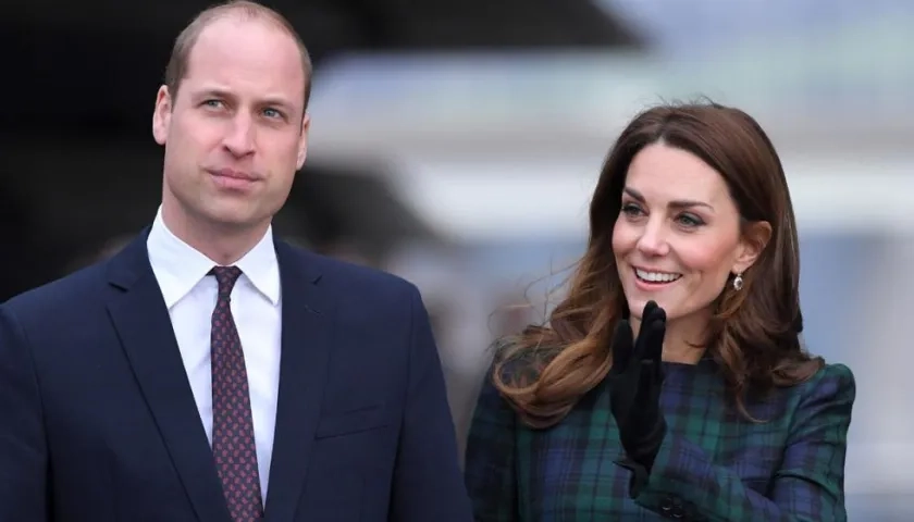 El príncipe William y Kate Middleton, duques de Cambridge.