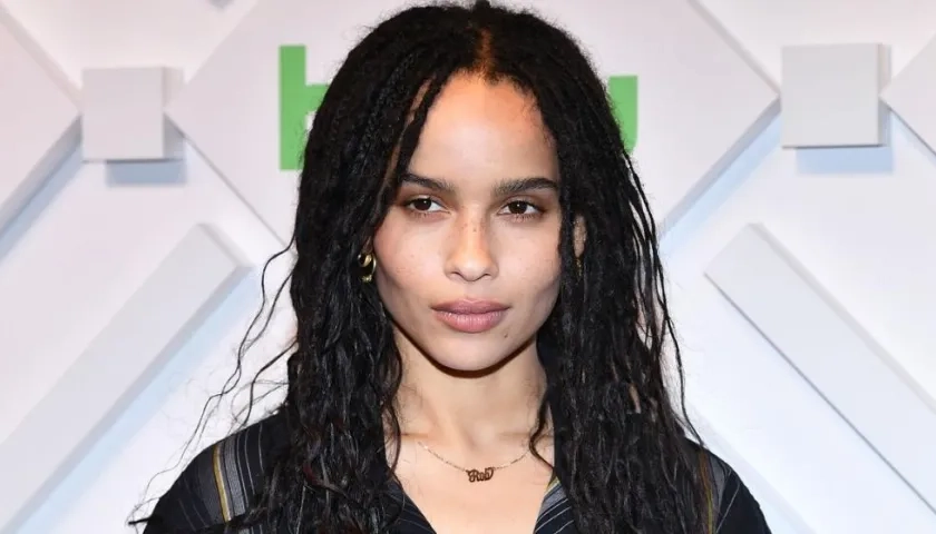 La actriz estadounidense Zoë Kravitz.