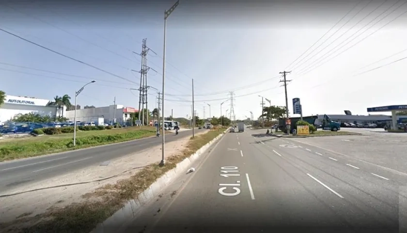 Sector donde se encuentran ubicados los predios.