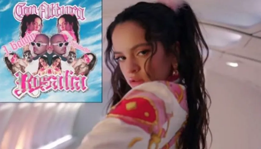 La cantante española Rosalía.