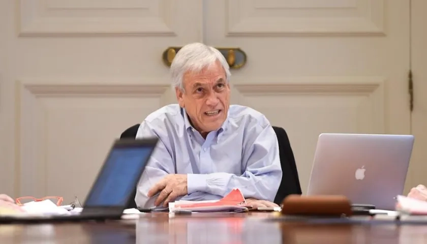 El presidente de Chile, Sebastián Piñera