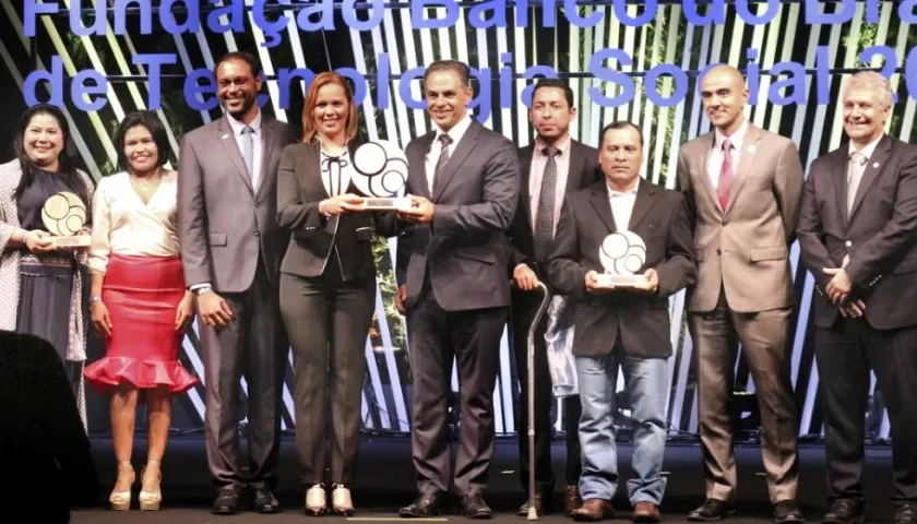 Momento de la premiación.